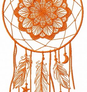 Dreamcatcher 33 embroidery design