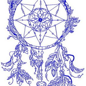 Dreamcatcher 7 embroidery design