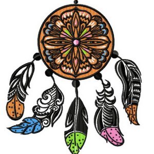 Dreamcatcher 8 embroidery design