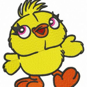 Ducky embroidery design