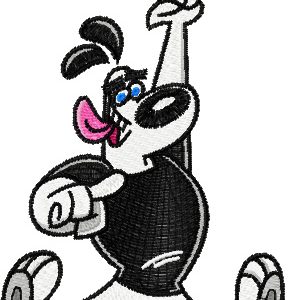 Dudley Puppy embroidery design