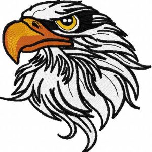 Eagle 12 embroidery design