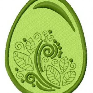 Easter egg 7 embroidery design