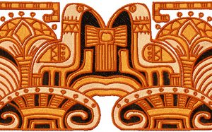 Guardians of the Throne  embroidery design