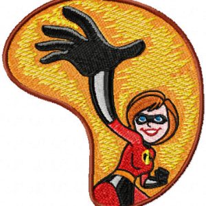 Elasticgirl 2 embroidery design