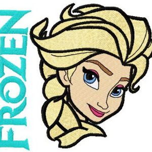 Elsa 3  embroidery design