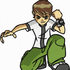 Ben 10 - I'm ready!  embroidery design