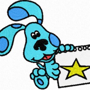 Blues Clues 2 embroidery design