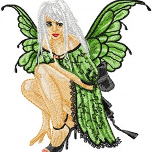 Modern Fairy 2 embroidery design