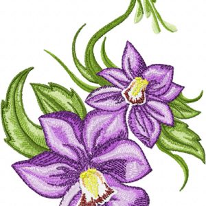 Flower 5 embroidery design