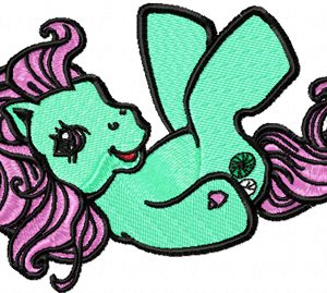 My Little Pony Funny Game embroidery design