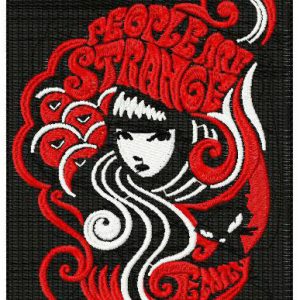 Emily the Strange embroidery design