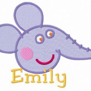 Emily embroidery design