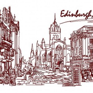 England, UK 2 embroidery design