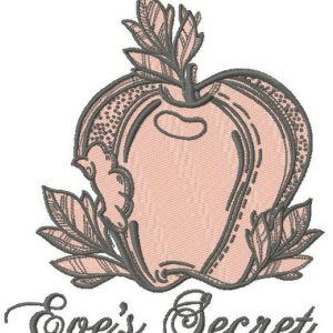 Eve's secret 3 embroidery design