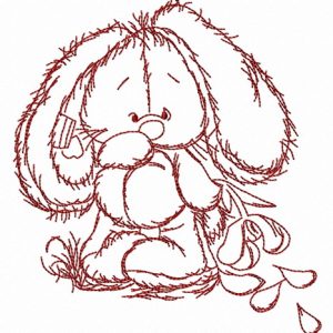 Excuse me 2 embroidery design