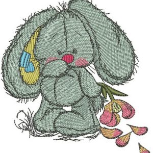 Excuse me embroidery design