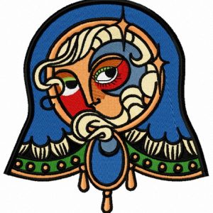 Fairy matryoshka 2 embroidery design