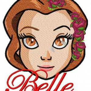 Fancy Belle 4 embroidery design