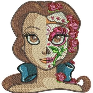 Fancy Belle embroidery design