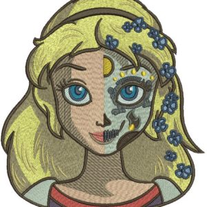 Fancy Cinderella 5 embroidery design