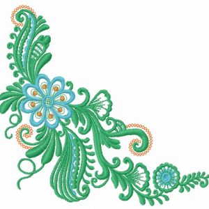 Fantastic flower 2 embroidery design