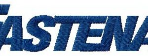 Fastenal logo embroidery design