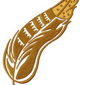 Feather 10 embroidery design