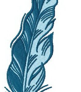 Feather 14 embroidery design