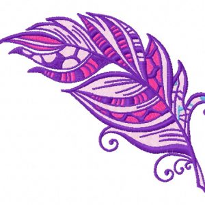 Feather 32 embroidery design