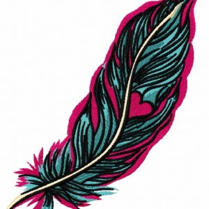 Feather 37 embroidery design