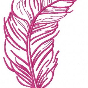 Feather 42 embroidery design
