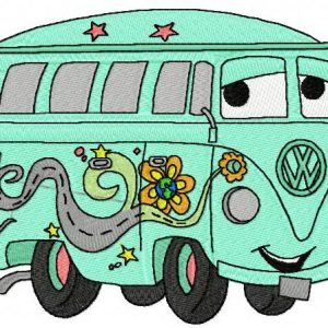 Fillmore volkswagen bus 2 embroidery design