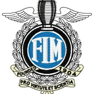 FIM logo embroidery design