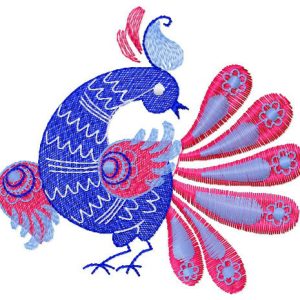 Firebird 2 embroidery design