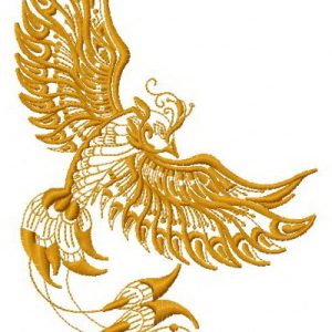 Firebird 4 embroidery design