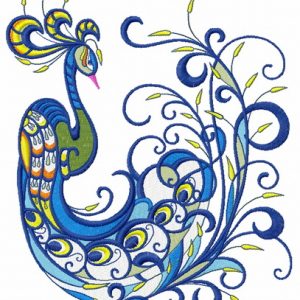 Firebird 8 embroidery design