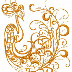 Firebird 9 embroidery design