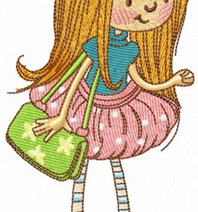 First date embroidery design