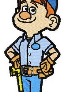Fix-It Felix, Jr. embroidery design