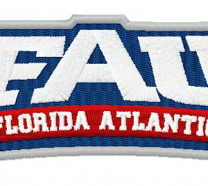 Florida Atlantic Owls logo 2 embroidery design