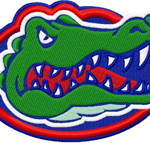 Florida Gators Logo 2 embroidery design