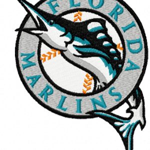 Florida Marlins embroidery design