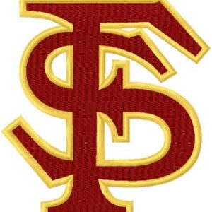 Florida State Seminoles logo embroidery design