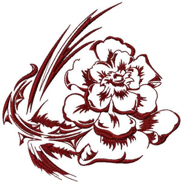 Flowers 23 embroidery design
