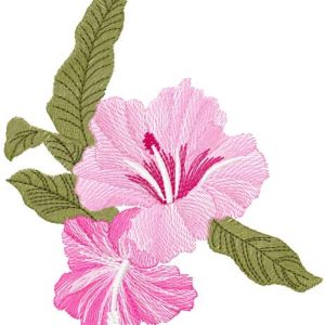 Flower 35 embroidery design