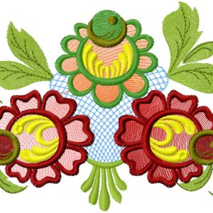 Flower 46 embroidery design