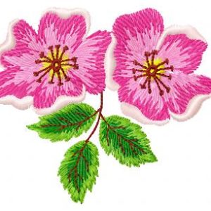 Flower 42 embroidery design