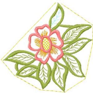 Flower lace 5 embroidery design