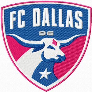 F.C. Dallas Logo embroidery design